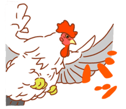 Chicken and Silkie sticker #10991850