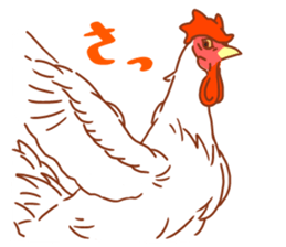 Chicken and Silkie sticker #10991853