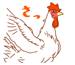 Chicken and Silkie sticker #10991853