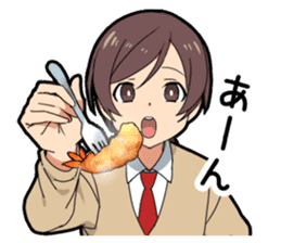 Food porn boy sticker #10991865