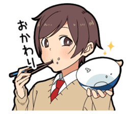 Food porn boy sticker #10991867