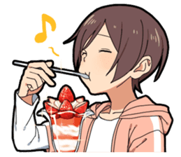 Food porn boy sticker #10991871