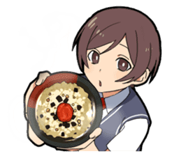 Food porn boy sticker #10991876