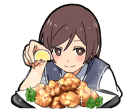 Food porn boy sticker #10991877