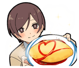 Food porn boy sticker #10991880