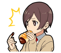 Food porn boy sticker #10991890