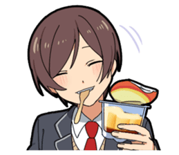 Food porn boy sticker #10991894