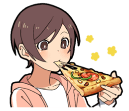 Food porn boy sticker #10991902