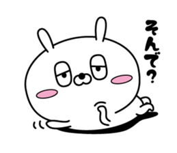 Reply rabbit(Provisional) sticker #10992170