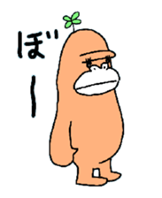 Dreaming Gorilla17 sticker #10992560