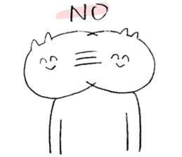 annoy cat sticker #10992585
