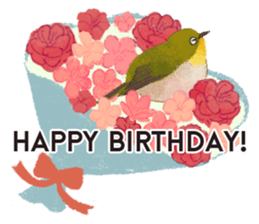 Popular birds sticker #10992629