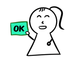 Child PIPI of Snow. She's a fine girl. sticker #10992979