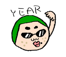 Jiro and mom sticker #10993319