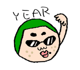 Jiro and mom sticker #10993319