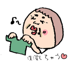 Jiro and mom sticker #10993329