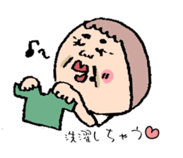 Jiro and mom sticker #10993329