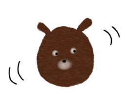 The Fluffy Bear sticker #10993824