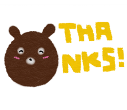 The Fluffy Bear sticker #10993837