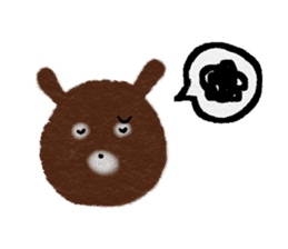 The Fluffy Bear sticker #10993839
