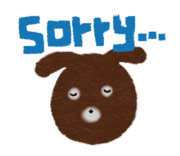 The Fluffy Bear sticker #10993841