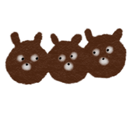 The Fluffy Bear sticker #10993842