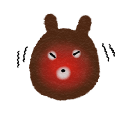 The Fluffy Bear sticker #10993851