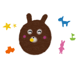 The Fluffy Bear sticker #10993857