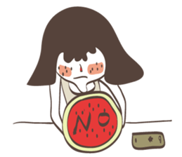 Chili baby and Q Animals (Original) sticker #10994590