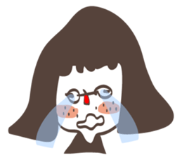 Chili baby and Q Animals (Original) sticker #10994594