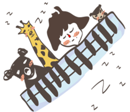 Chili baby and Q Animals (Original) sticker #10994596