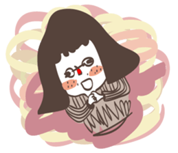 Chili baby and Q Animals (Original) sticker #10994600