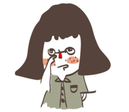 Chili baby and Q Animals (Original) sticker #10994603