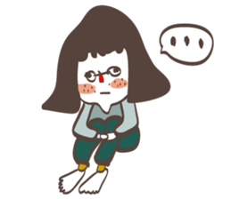 Chili baby and Q Animals (Original) sticker #10994605