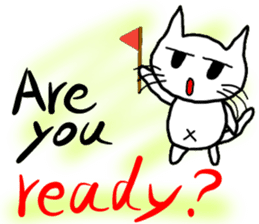 Nekojito in English sticker #10994664