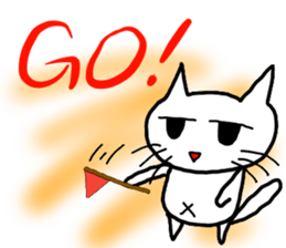 Nekojito in English sticker #10994665