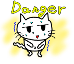 Nekojito in English sticker #10994666