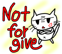 Nekojito in English sticker #10994668