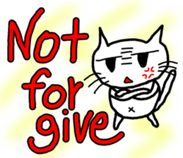 Nekojito in English sticker #10994668