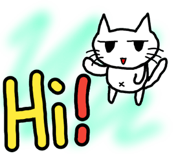 Nekojito in English sticker #10994670