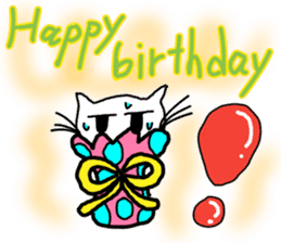 Nekojito in English sticker #10994672