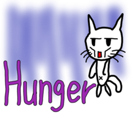 Nekojito in English sticker #10994675