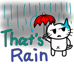 Nekojito in English sticker #10994677