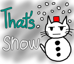 Nekojito in English sticker #10994679