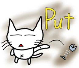 Nekojito in English sticker #10994683