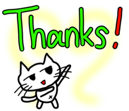 Nekojito in English sticker #10994684