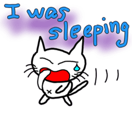 Nekojito in English sticker #10994686