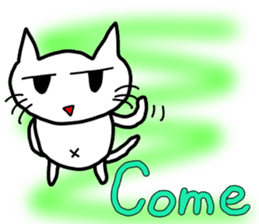 Nekojito in English sticker #10994688