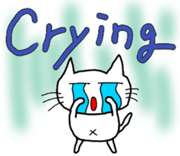 Nekojito in English sticker #10994690