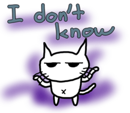 Nekojito in English sticker #10994692